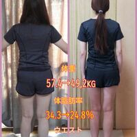 画像1416：約3ヶ月で-8kgを達成！(40代)